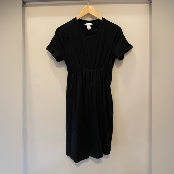 H&M Maternity Black Dress Medium - Picture 2 of 7